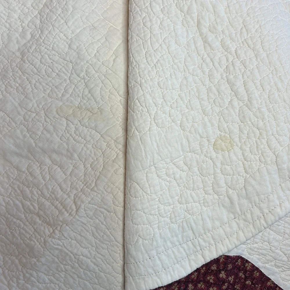 Vintage handcrafted quilt